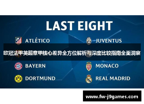 欧冠法甲英超意甲核心差异全方位解析与深度比较指南全面洞察 欧冠法甲英超意甲核心差异全方位解析与深度比较指南全面洞察