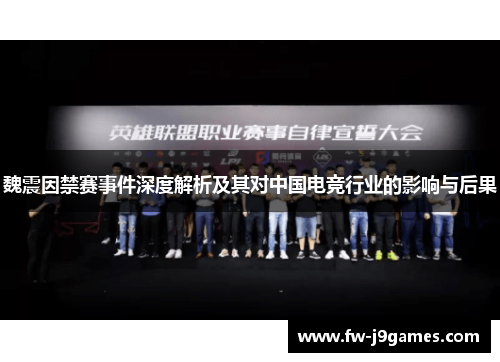 魏震因禁赛事件深度解析及其对中国电竞行业的影响与后果 魏震因禁赛事件深度解析及其对中国电竞行业的影响与后果